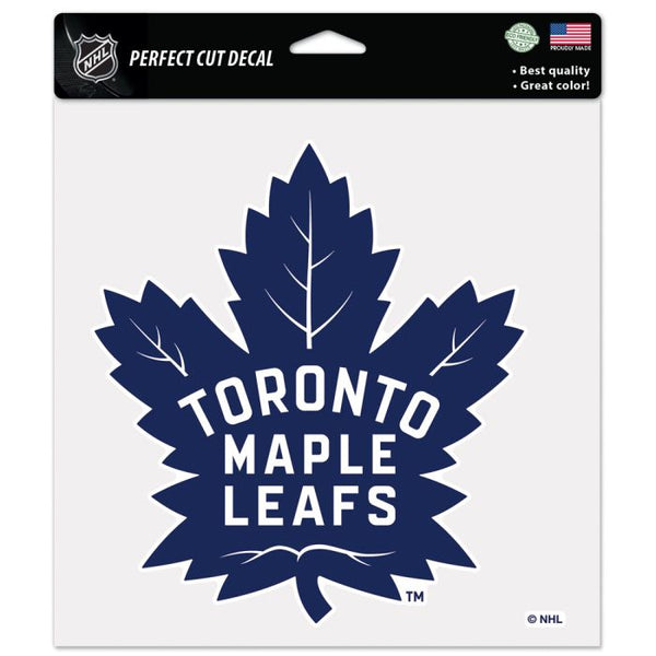 Wholesale-Toronto Maple Leafs Perfect Cut Color Decal 8" x 8"