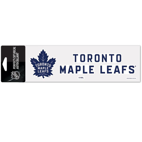Wholesale-Toronto Maple Leafs Perfect Cut Decals 3" x 10"