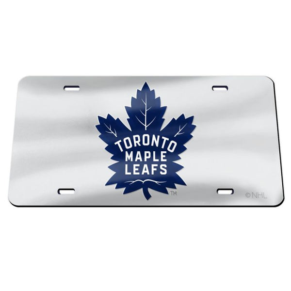 Wholesale-Toronto Maple Leafs SILVER Specialty Acrylic License Plate