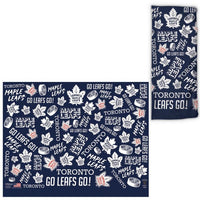 Wholesale-Toronto Maple Leafs Scatter Print Fan Wraps