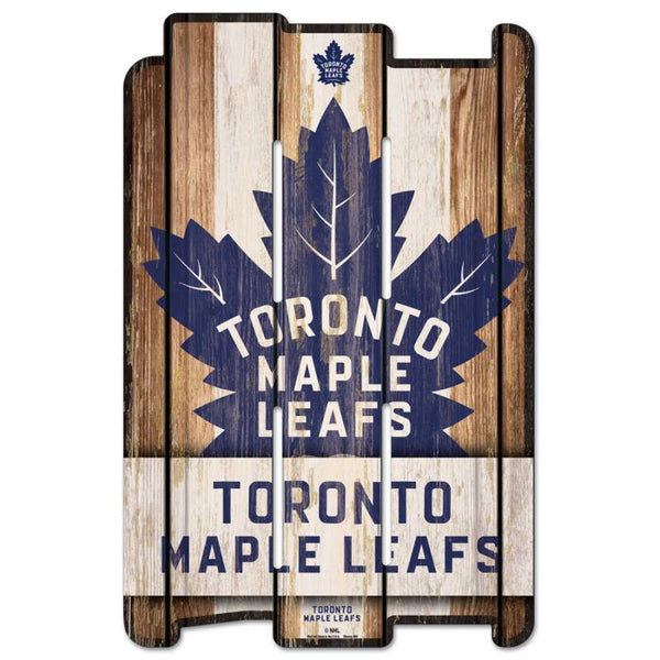 Wholesale-Toronto Maple Leafs Wood Fence Sign