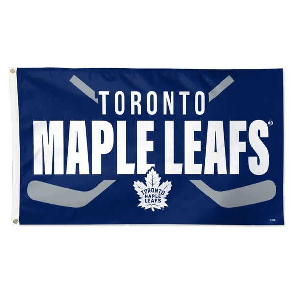 Wholesale-Toronto Maple Leafs stick Flag - Deluxe 3' X 5'