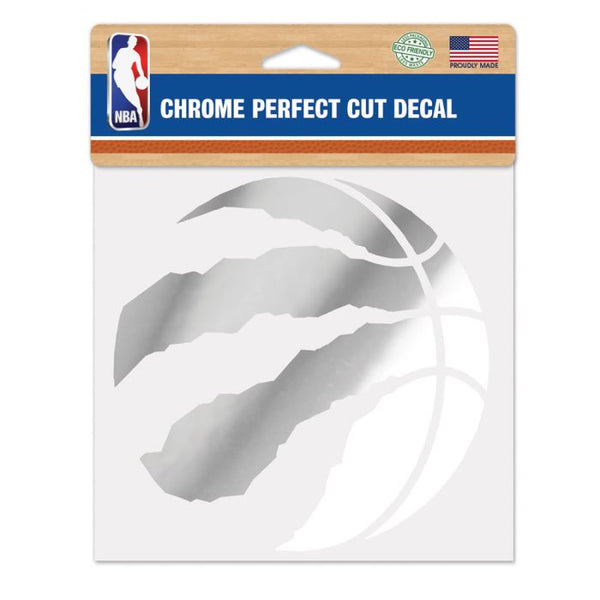 Wholesale-Toronto Raptors Chrome Perfect Cut Decal 6" x 6"