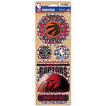 Wholesale-Toronto Raptors Prismatic Decal 4" x 11"