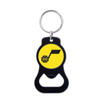 Wholesale-Utah Jazz Black Bottle Opener Key Ring