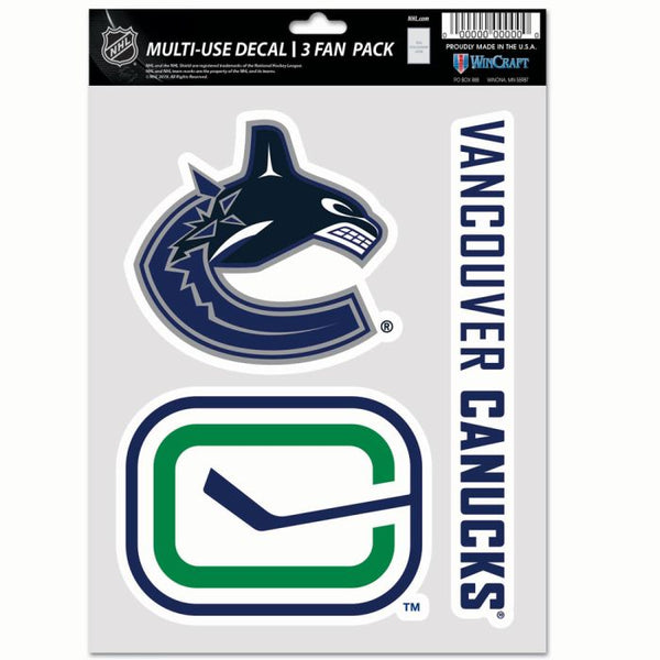 Wholesale-Vancouver Canucks Multi Use 3 Fan Pack