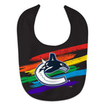 Wholesale-Vancouver Canucks PRIDE All Pro Baby Bib