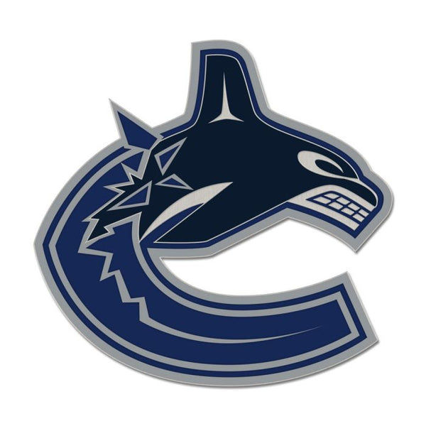 Wholesale-Vancouver Canucks PRIMARY Collector Enamel Pin Jewelry Card