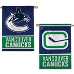 Wholesale-Vancouver Canucks Vertical Flag 2 Sided 28" x 40"