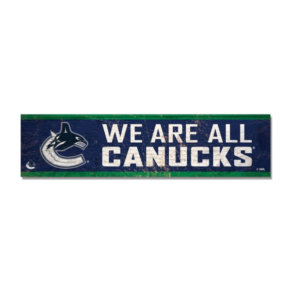 Wholesale-Vancouver Canucks Wooden Magnet 1.5" X 6"