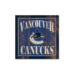 Wholesale-Vancouver Canucks Wooden Magnet 3" X 3"