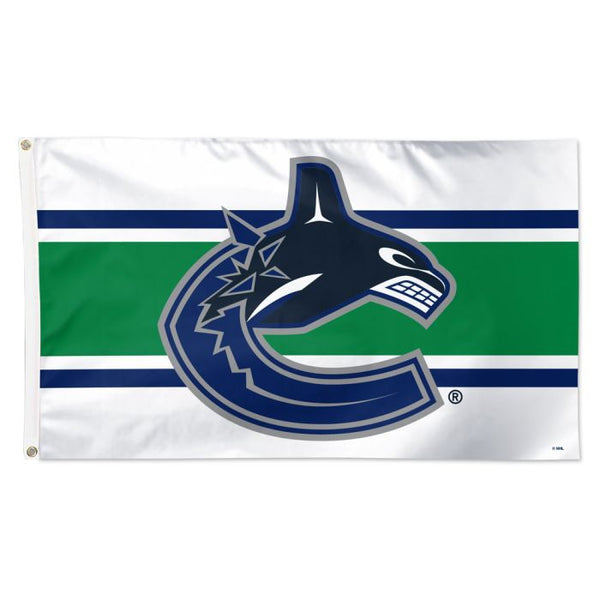 Wholesale-Vancouver Canucks horizontal alternate Flag - Deluxe 3' X 5'