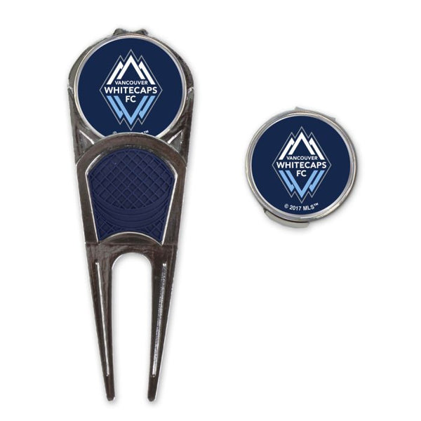 Wholesale-Vancouver Whitecaps FC Golf Mark/Tool/H Clip Combo*