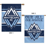 Wholesale-Vancouver Whitecaps FC Vertical Flag 2 Sided 28" x 40"