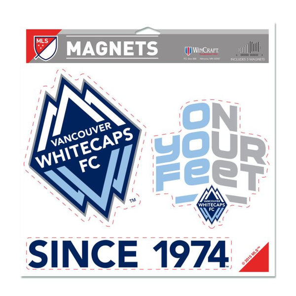 Wholesale-Vancouver Whitecaps FC Vinyl Magnet 11" x 11"