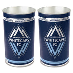 Wholesale-Vancouver Whitecaps FC Wastebasket - tapered 15"H