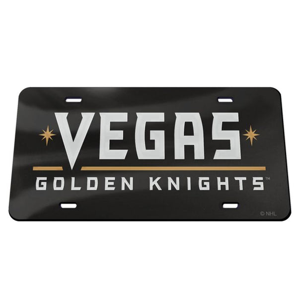 Wholesale-Vegas Golden Knights Acrylic Classic License Plates