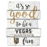 Wholesale-Vegas Golden Knights BIRCH Wood Sign 11"X14"