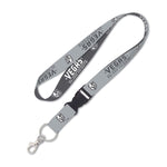 Wholesale-Vegas Golden Knights CHARCOAL Lanyard w/detachable buckle 1"