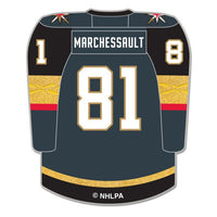 Wholesale-Vegas Golden Knights Collector Pin Jewelry Card Jonathan Marchessault