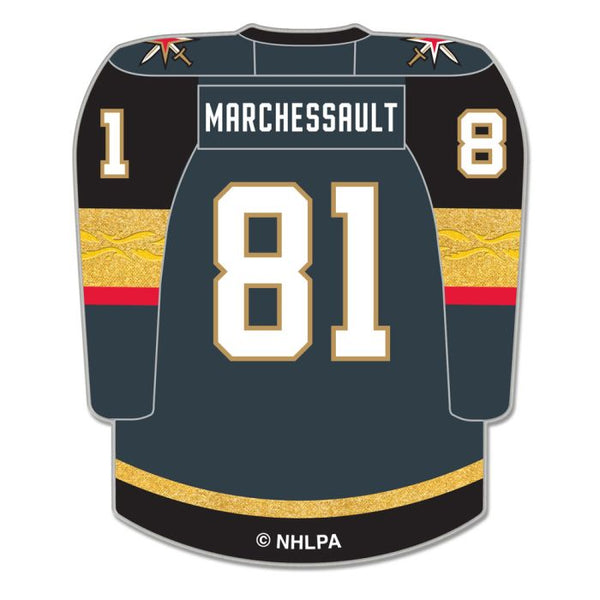 Wholesale-Vegas Golden Knights Collector Pin Jewelry Card Jonathan Marchessault
