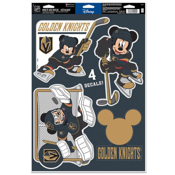 Wholesale-Vegas Golden Knights / Disney Disney Multi-Use Decal 11" x 17"