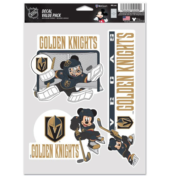 Wholesale-Vegas Golden Knights / Disney Multi Use 3 Fan Pack