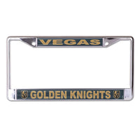 Wholesale-Vegas Golden Knights Lic Plt Frame S/L Printed
