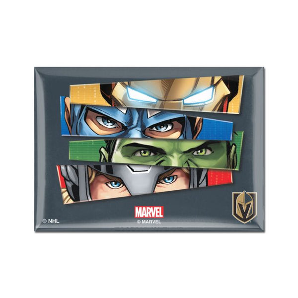 Wholesale-Vegas Golden Knights / Marvel avengers Metal Magnet 2.5" x 3.5"
