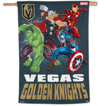 Wholesale-Vegas Golden Knights / Marvel (c) 2021 MARVEL Vertical Flag 28" x 40"