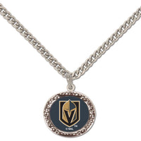 Wholesale-Vegas Golden Knights Necklace w/Charm Jewelry Card