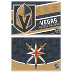 Wholesale-Vegas Golden Knights Rectangle Magnet, 2pack 2" x 3"