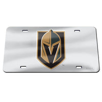 Wholesale-Vegas Golden Knights SILVER Specialty Acrylic License Plate