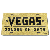 Wholesale-Vegas Golden Knights Specialty Acrylic License Plate