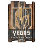 Wholesale-Vegas Golden Knights Wood Fence Sign