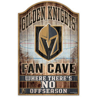 Wholesale-Vegas Golden Knights Wood Sign 11" x 17" 1/4" thick