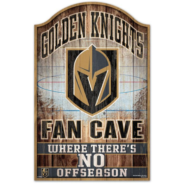 Wholesale-Vegas Golden Knights Wood Sign 11" x 17" 1/4" thick