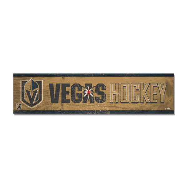 Wholesale-Vegas Golden Knights Wooden Magnet 1.5" X 6"