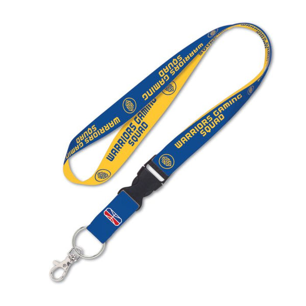 Wholesale-Warriors Gaming Squad Golden State Warriors Lanyard w/detachable buckle 1"