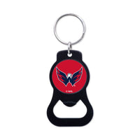 Wholesale-Washington Capitals Black Bottle Opener Key Ring