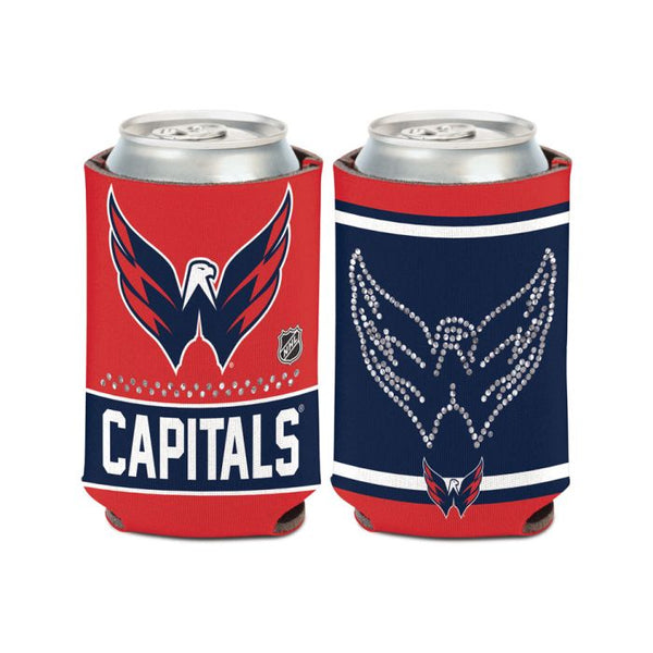 Wholesale-Washington Capitals Bling Can Cooler 12 oz.