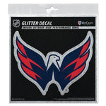 Wholesale-Washington Capitals Decal Glitter 6" x 6"