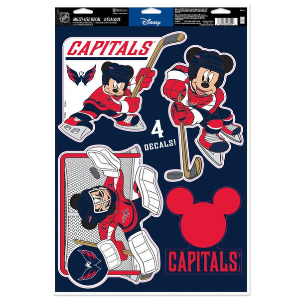 Wholesale-Washington Capitals / Disney disney Multi-Use Decal 11" x 17"