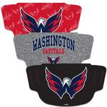 Wholesale-Washington Capitals Fan Mask Face Cover 3 Pack