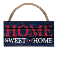 Wholesale-Washington Capitals Home sweet home Wood Sign w/Rope 5" x 10"