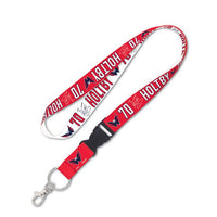 Wholesale-Washington Capitals Lanyard w/detachable buckle 1" Braden Holtby