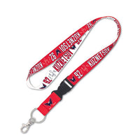 Wholesale-Washington Capitals Lanyard w/detachable buckle 1" Evgeny Kuznetsov