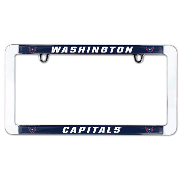 Wholesale-Washington Capitals Lic Plt Frame Metal Thin Rim Value