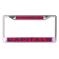 Wholesale-Washington Capitals Lic Plt Frame S/L Printed