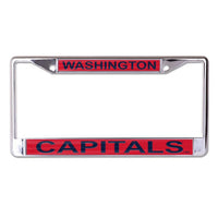 Wholesale-Washington Capitals Lic Plt Frame S/L Printed